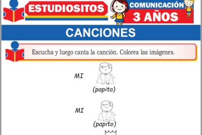 Ejercicios de Canciones para Niños de Tres Años