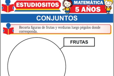 Ejercicios de Conjuntos para Niños de Cinco Años