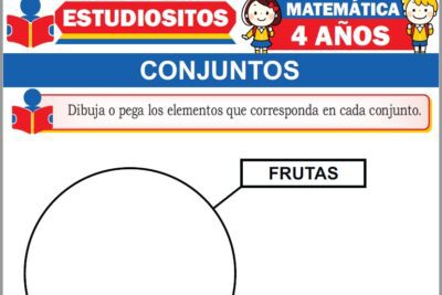 Ejercicios de Conjuntos para Niños de Cuatro Años