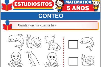 Ejercicios de Conteo para Niños de Cinco Años