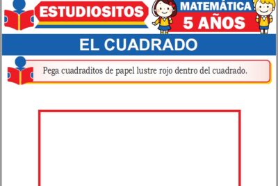 Ejercicios de Cuadrado para Niños de Cinco Años