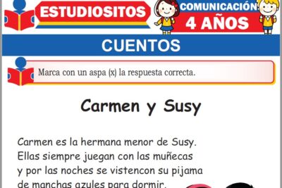 Ejercicios de Cuentos para Niños de Cuatro Años