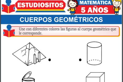 Ejercicios de Cuerpos Geométricos para Niños de Cinco Años