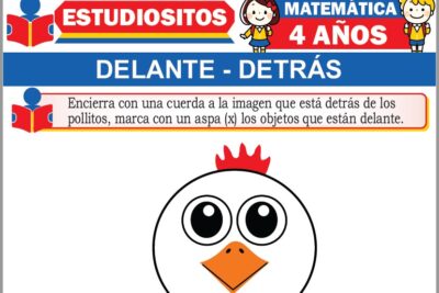 Ejercicios de Delante y Detrás para Niños de Cuatro Años