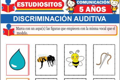 Ejercicios de Discriminación Auditiva para Niños de Cinco Años