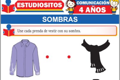 Ejercicios de Sombras para Niños de Cuatro Años