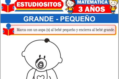 Ejercicios de Grande y Pequeño para Niños de Tres Años