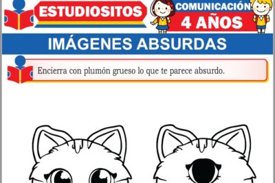 Ejercicios de Imágenes Absurdas para Niños de Cuatro Años