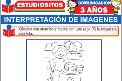 Ejercicios de Interpretación de Imagenes para Niños de Tres Años