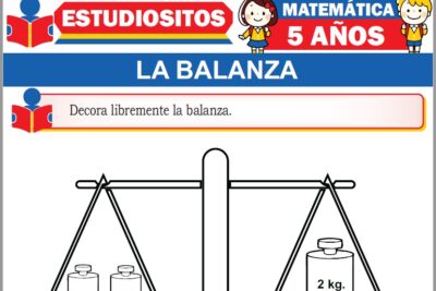 Ejercicios de La Balanza para Niños de Cinco Años