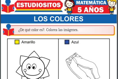 Ejercicios de Los Colores para Niños de Cinco Años