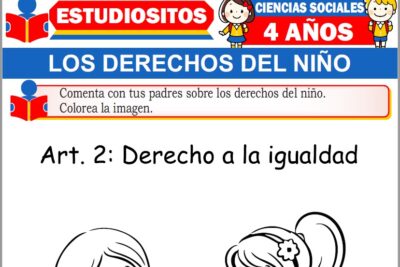 Ejercicios de Los Derechos del Niño para Niños de Cuatro Años