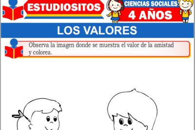 Ejercicios de Los Valores para Niños de Cuatro Años