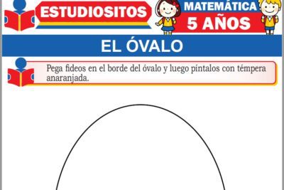 Ejercicios de Óvalo para Niños de Cinco Años