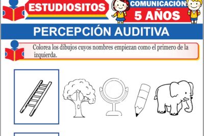 Ejercicios de Percepción Auditiva para Niños de Cinco Años