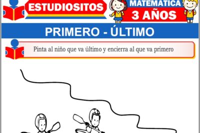 Ejercicios de Primero y Último para Niños de Tres Años