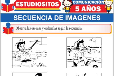 Ejercicios de Secuencia de Imágenes para Niños de Cinco Años