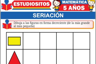 Ejercicios de Seriación para Niños de Cinco Años