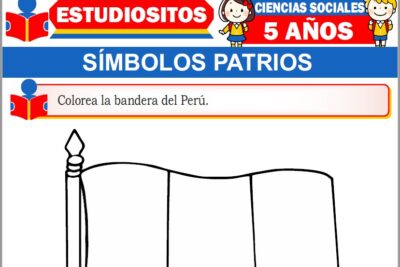 Ejercicios de Símbolos Patrios para Niños de Cinco Años