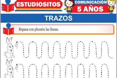 Ejercicios de Trazos para Niños de Cinco Años
