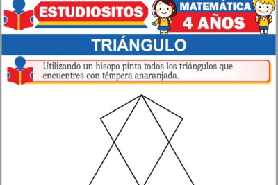 Ejercicios de Triángulo para Niños de Cuatro Años